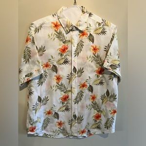Nice Mens Tommy Bahama Button Up Shirt SZ M